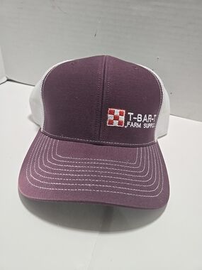 Purple Mesh-Back Trucker Hat